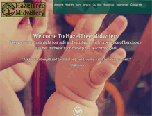 Tablet Screenshot of hazeltreemidwifery.com